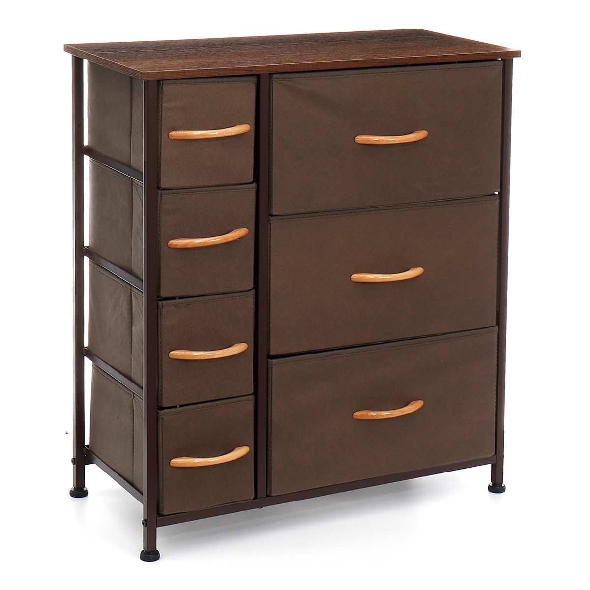 Chest of Fabric Drawers Dresser Storage