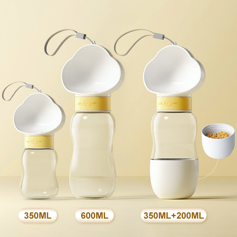 Portable Dog Feeder and Water Bottle