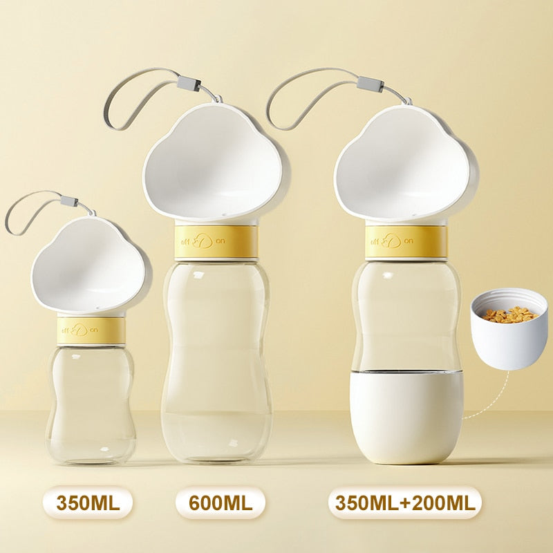 Portable Dog Feeder and Water Bottle