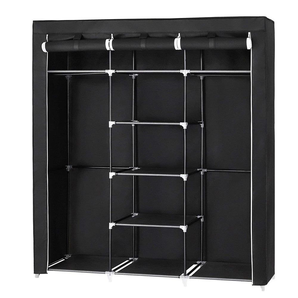 Bedroom Wardrobes Folding Clothing Storage Closet