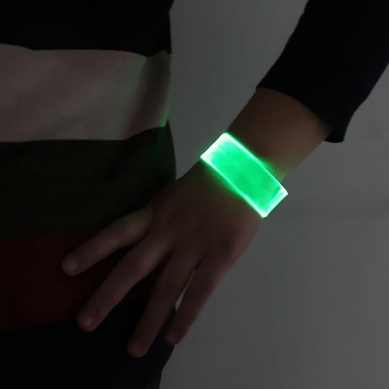 LED Bracelet Battery Fluorescence Light-emitting Wristbands