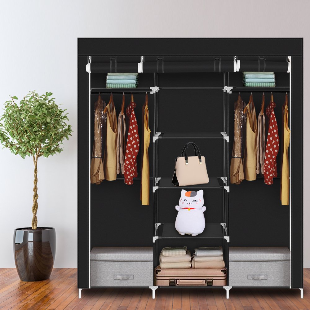 Bedroom Wardrobes Folding Clothing Storage Closet