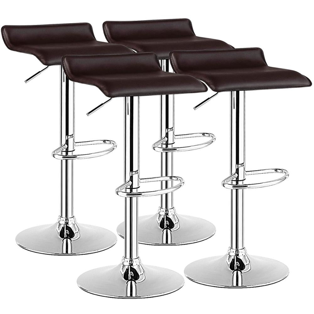 Set of 4 Swivel Bar Stools