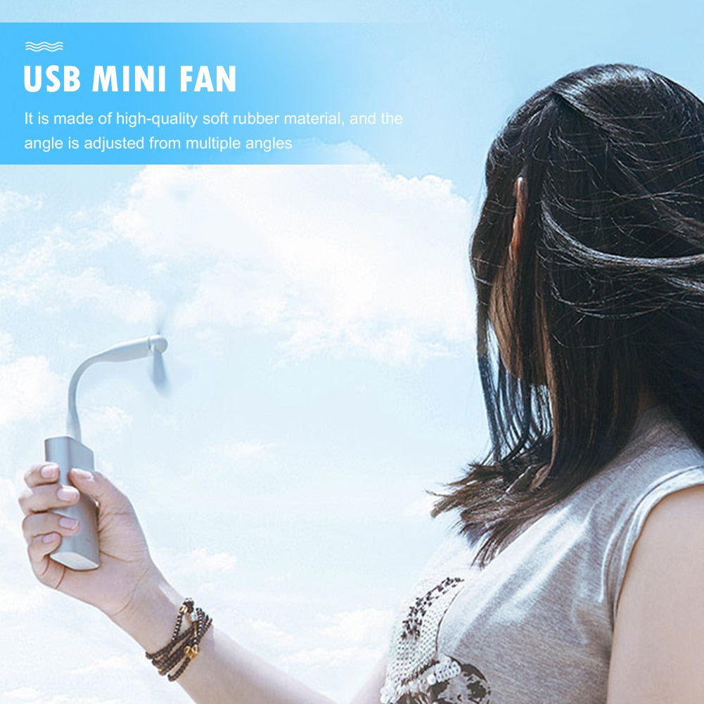 Mini Bendable USB Fan