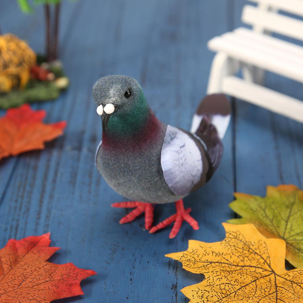 Decorative Garden Foam Pigeon Ornament