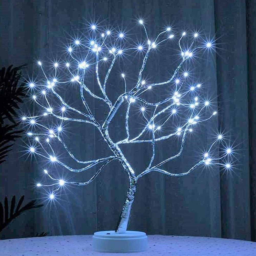 Artificial LED Lighted Bonsai Tree