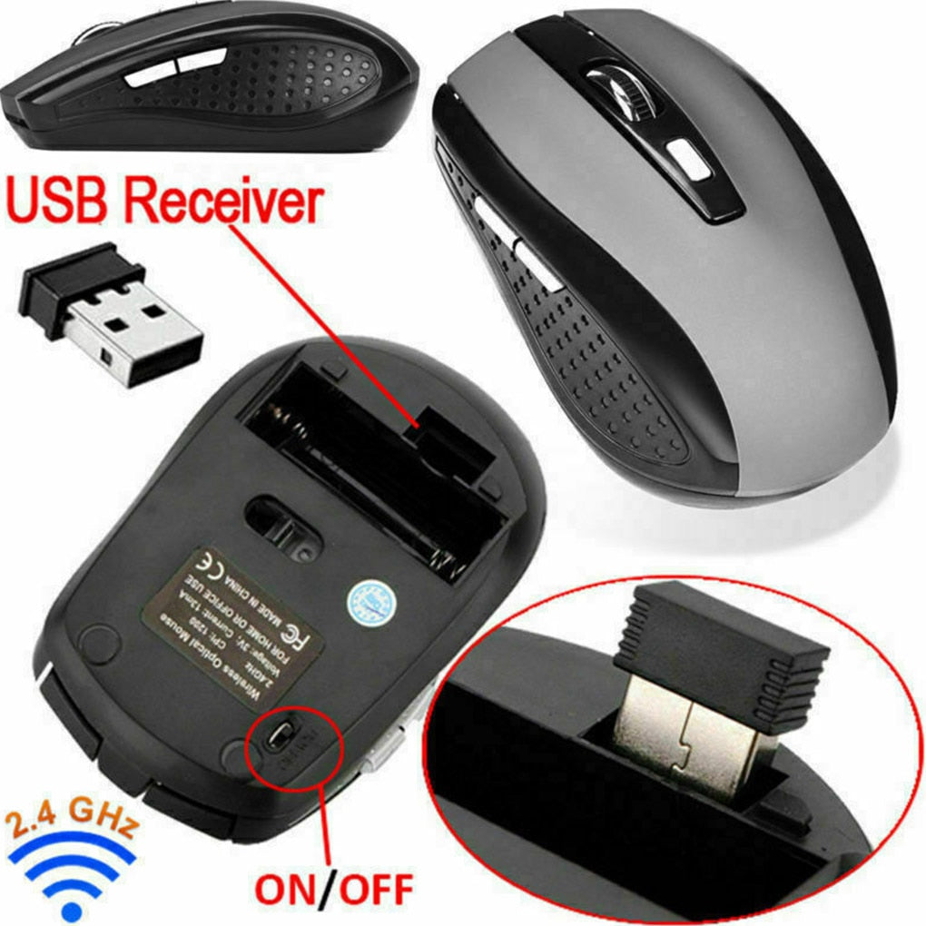 Wireless Computer Mouse and receiver