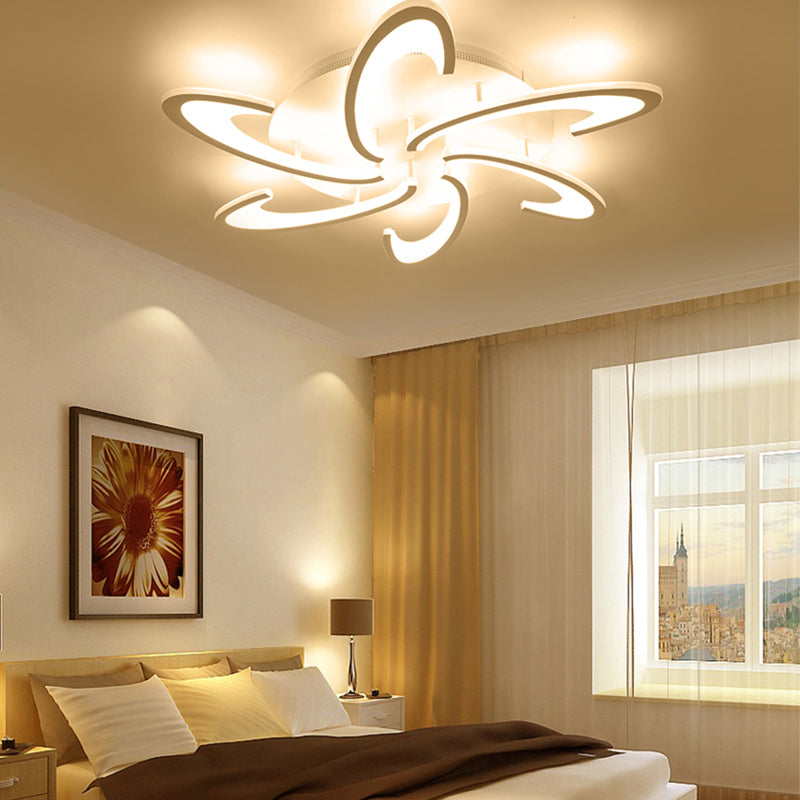 Modern Acrylic Led Chandelier Ceiling Light Fixtures