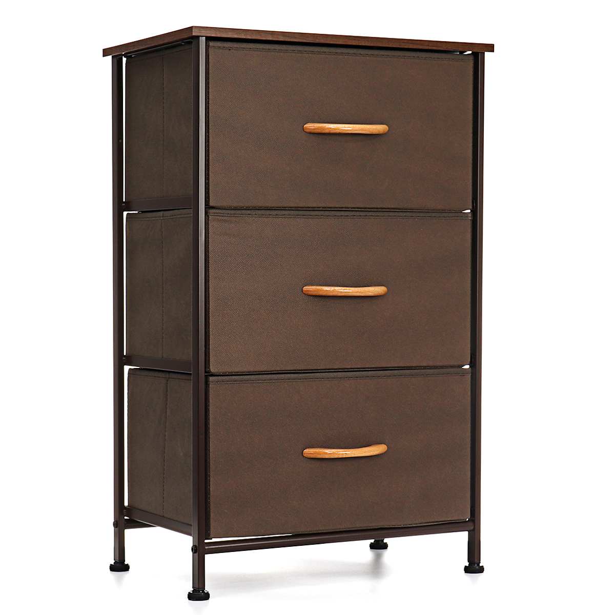 Chest of Fabric Drawers Dresser Storage