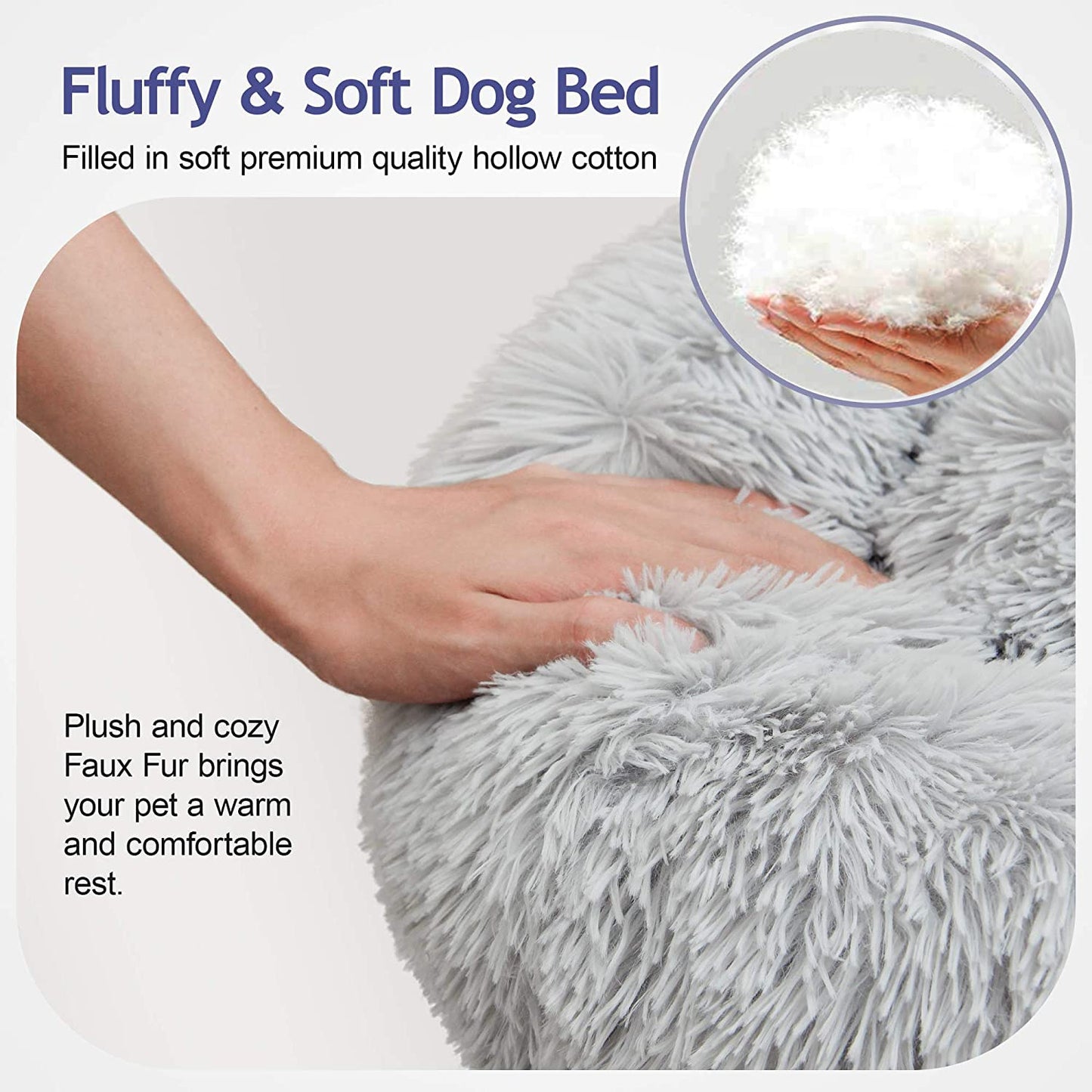 Super Soft Washable Dog or Pet Bed