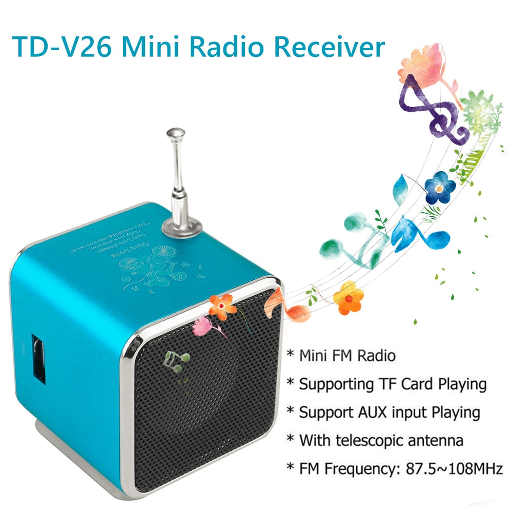 Universal Mini Digital FM Radio