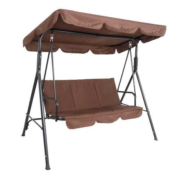 Canopy and cushion Iron Swing patio chair