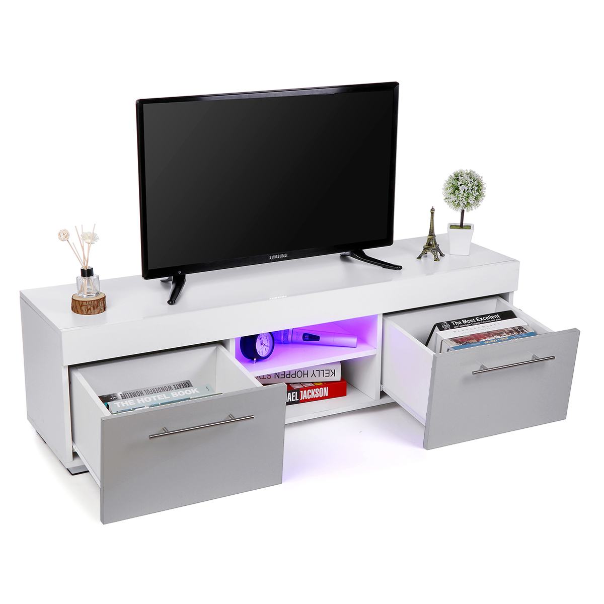 51 Inch High Gloss TV Stand