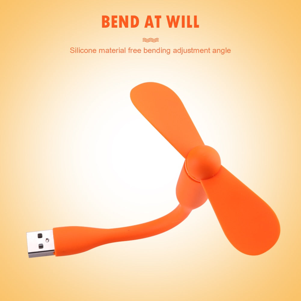 Mini Bendable USB Fan