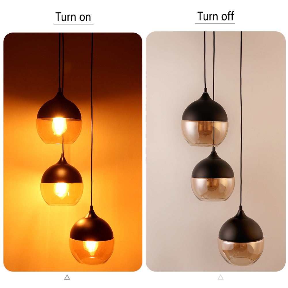 Modern hanging LED indoor lighting