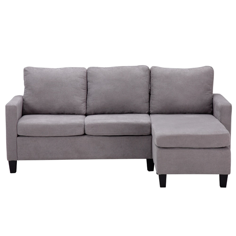 Modern Living Room Sofa Loveseat Chaise Combination