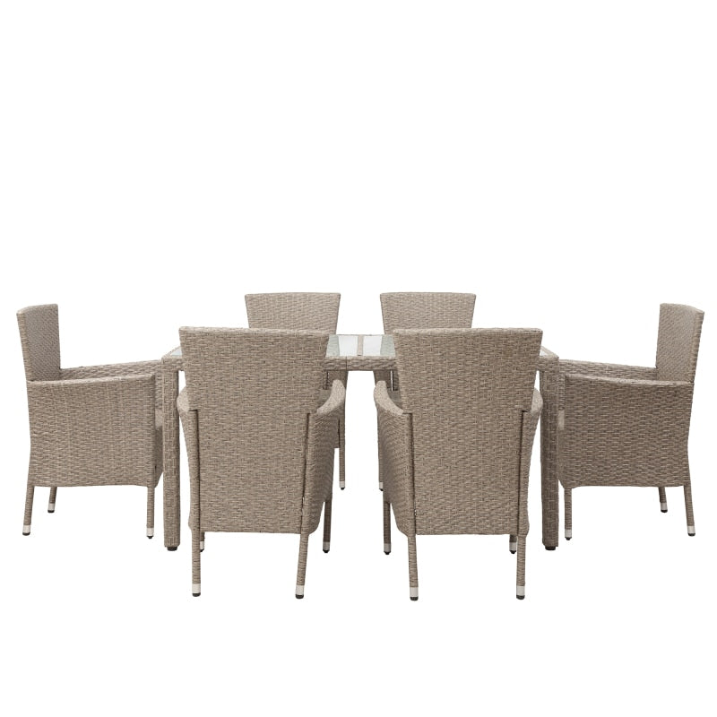 7 Piece Outdoor Dining Patio Set