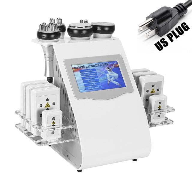 6-n-1 Vacuum Laser Lipo Slimming Ultrasonic Machine