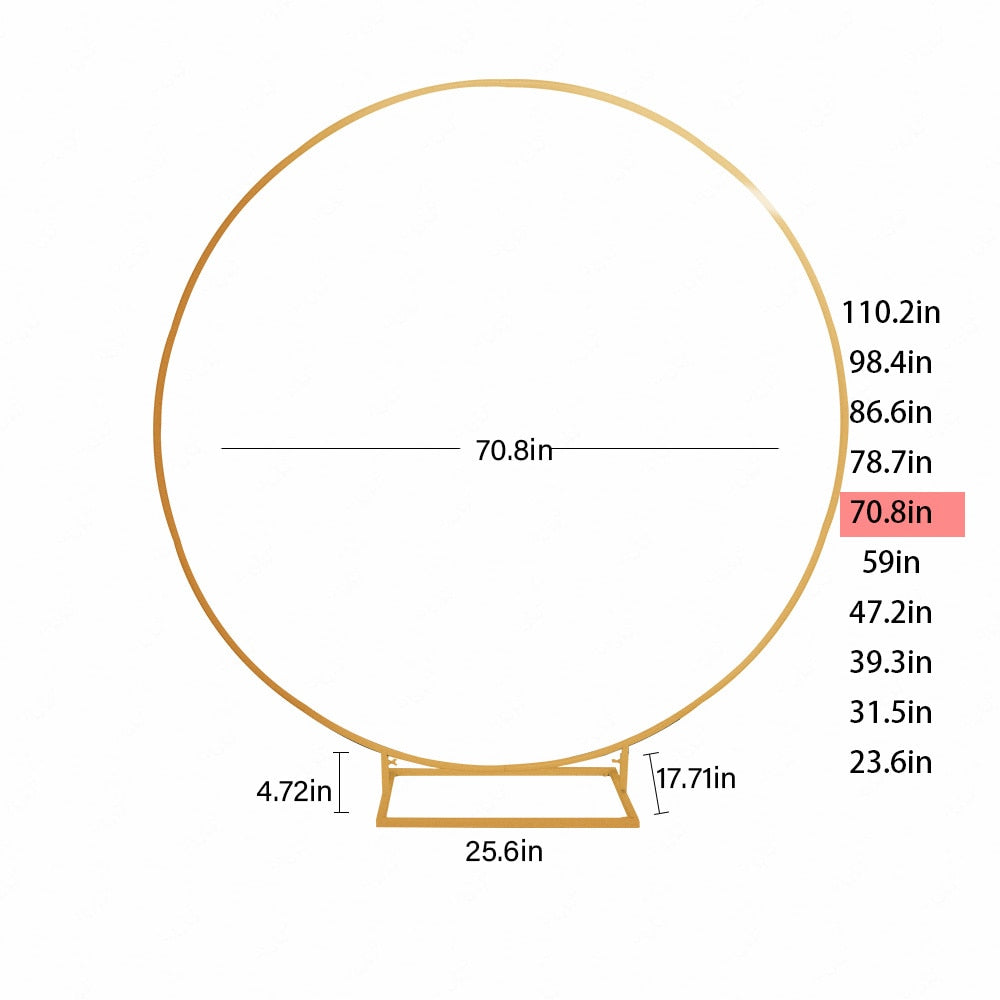 Wedding Arch Kit (Round Hexagon Oval)