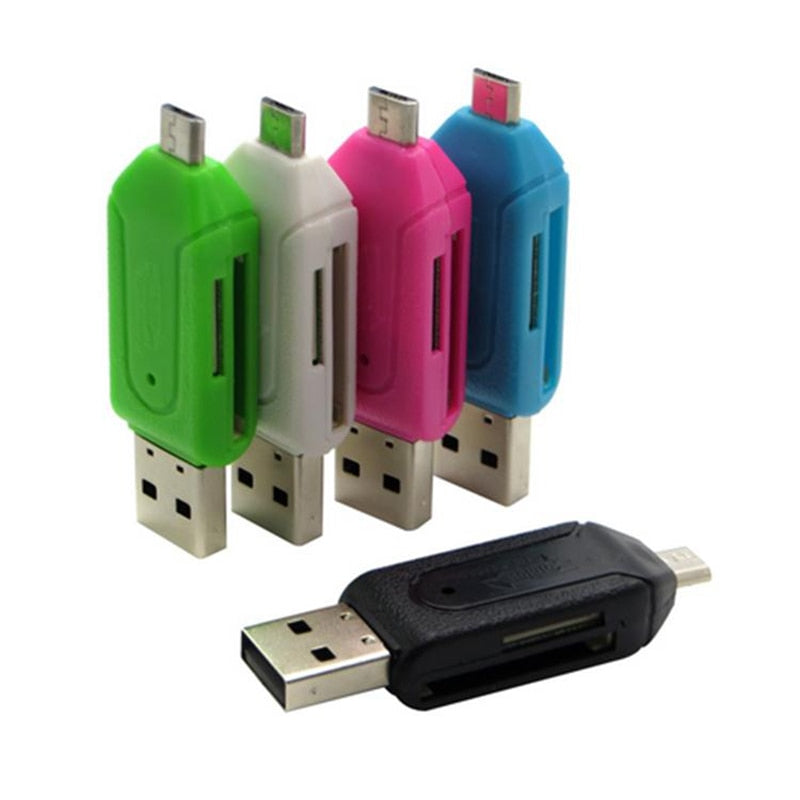 All In 1 USB 2.0 Memory Card Reader Adapter