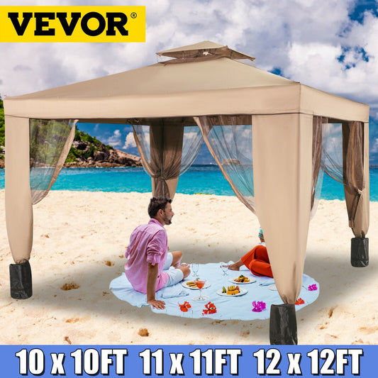 Outdoor Gazebo Canopy Tent W/Netting