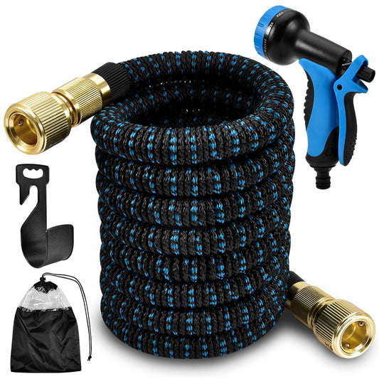 Expandable Garden Hose With Spray Nozzle