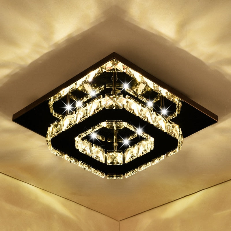 Modern Decorative Crystals Ceiling Light Fixture