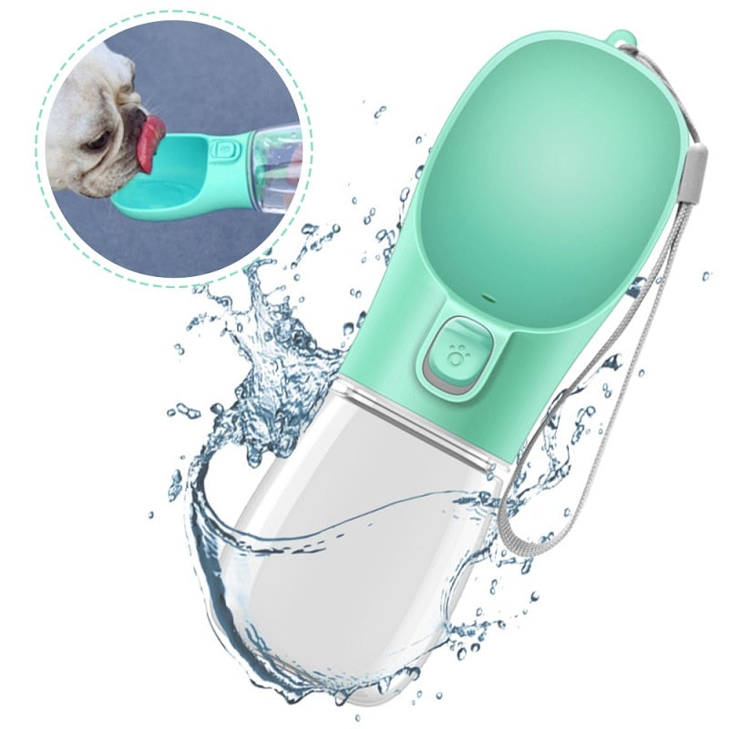 Portable Dog Food and Water Bottle Dispenser