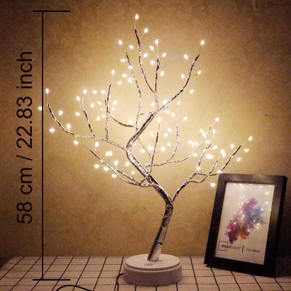 Artificial LED Lighted Bonsai Tree