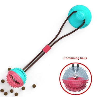 Silicon Ball Suction Cup Dog Toy