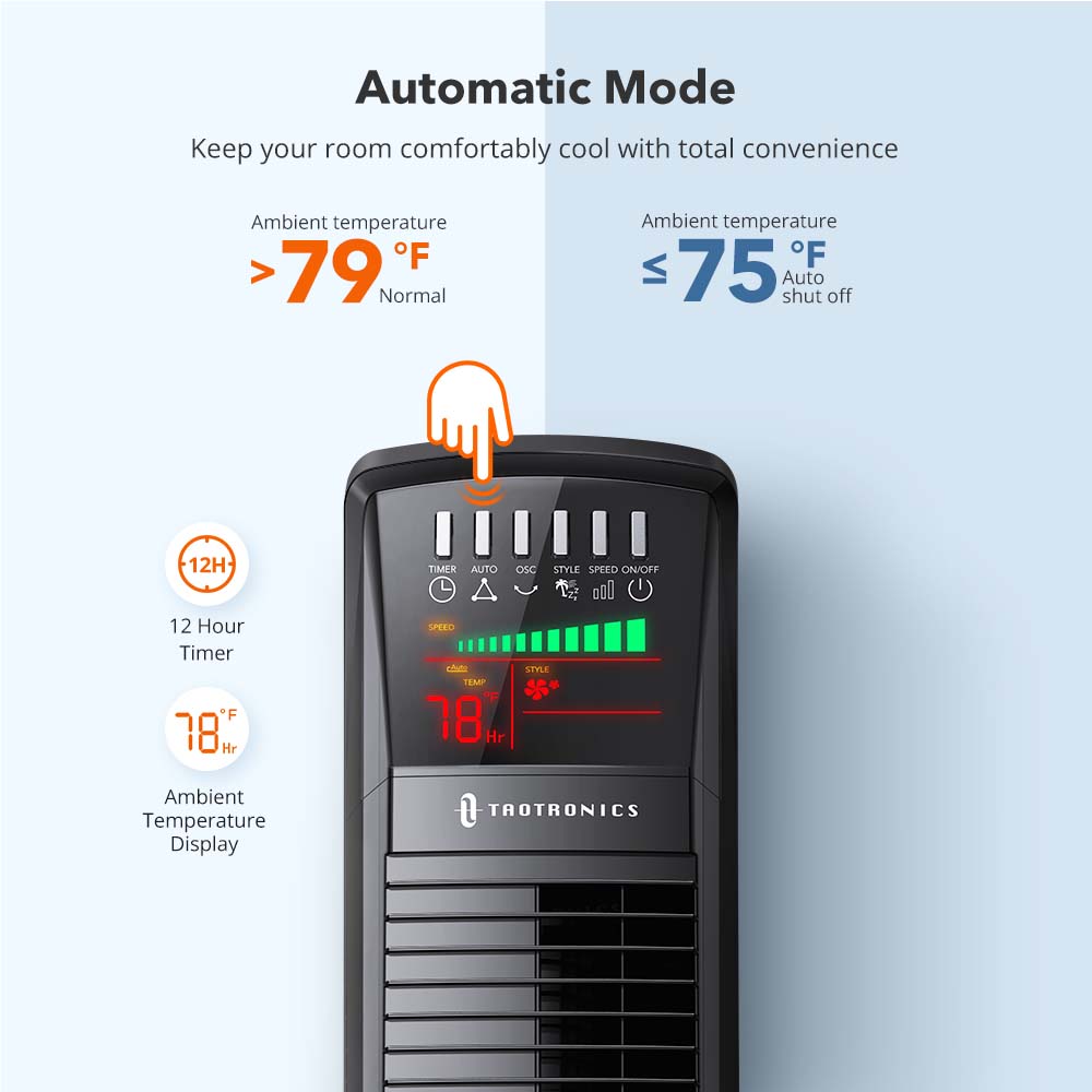 Oscillating Tower Fan