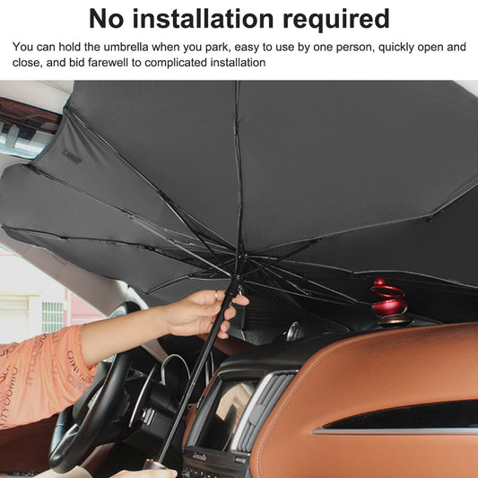 Car Sun Shade Protector Umbrella Windshield Cover