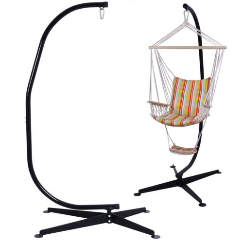 C Hammock Solid Frame Stand Steel