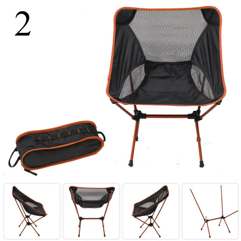 Portable Folding Moon Chair Outdoor Camping Fishing