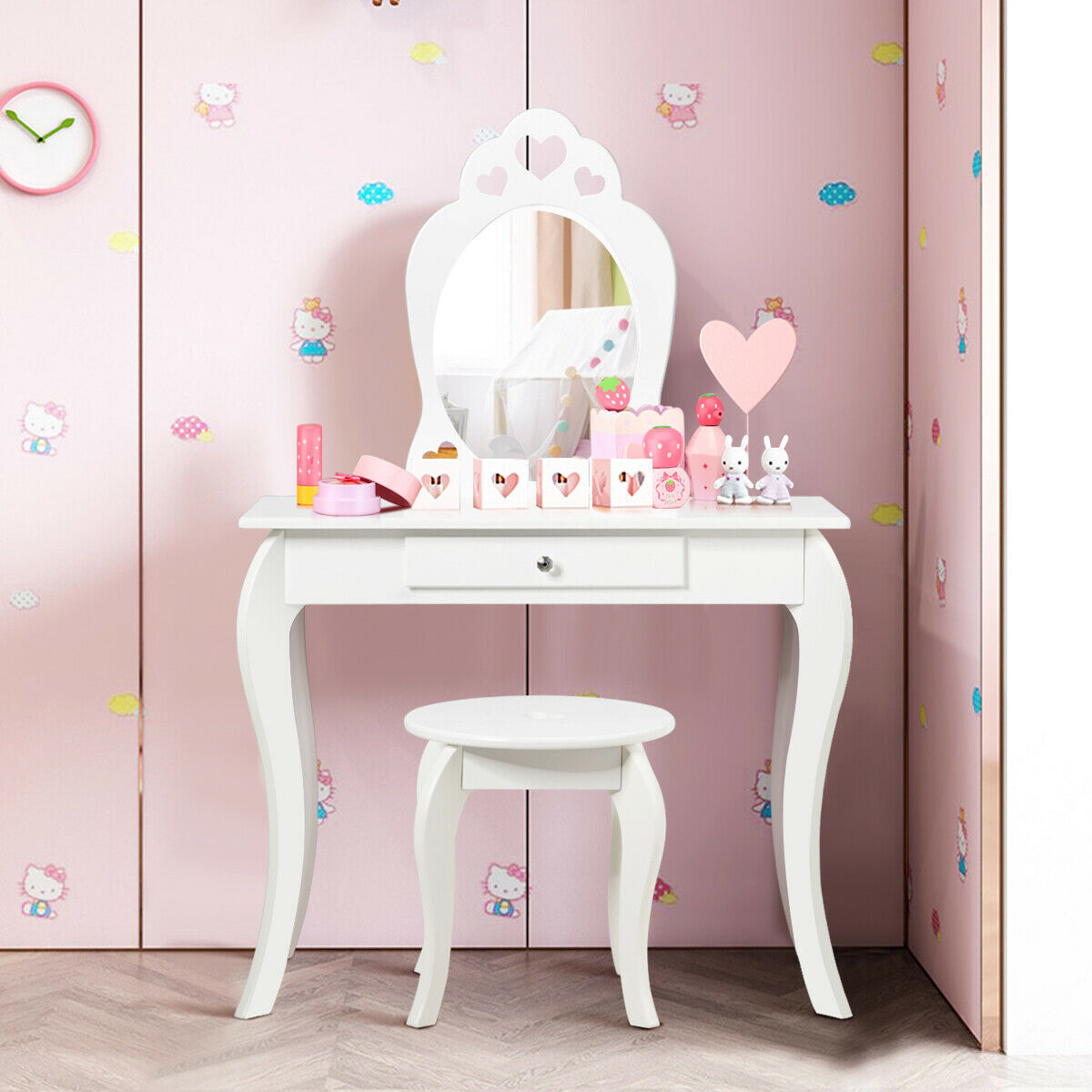 Princess Vanity Set W/Mirror