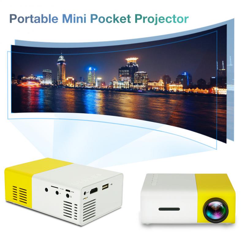 LED USB Mini Projector Home Media Player