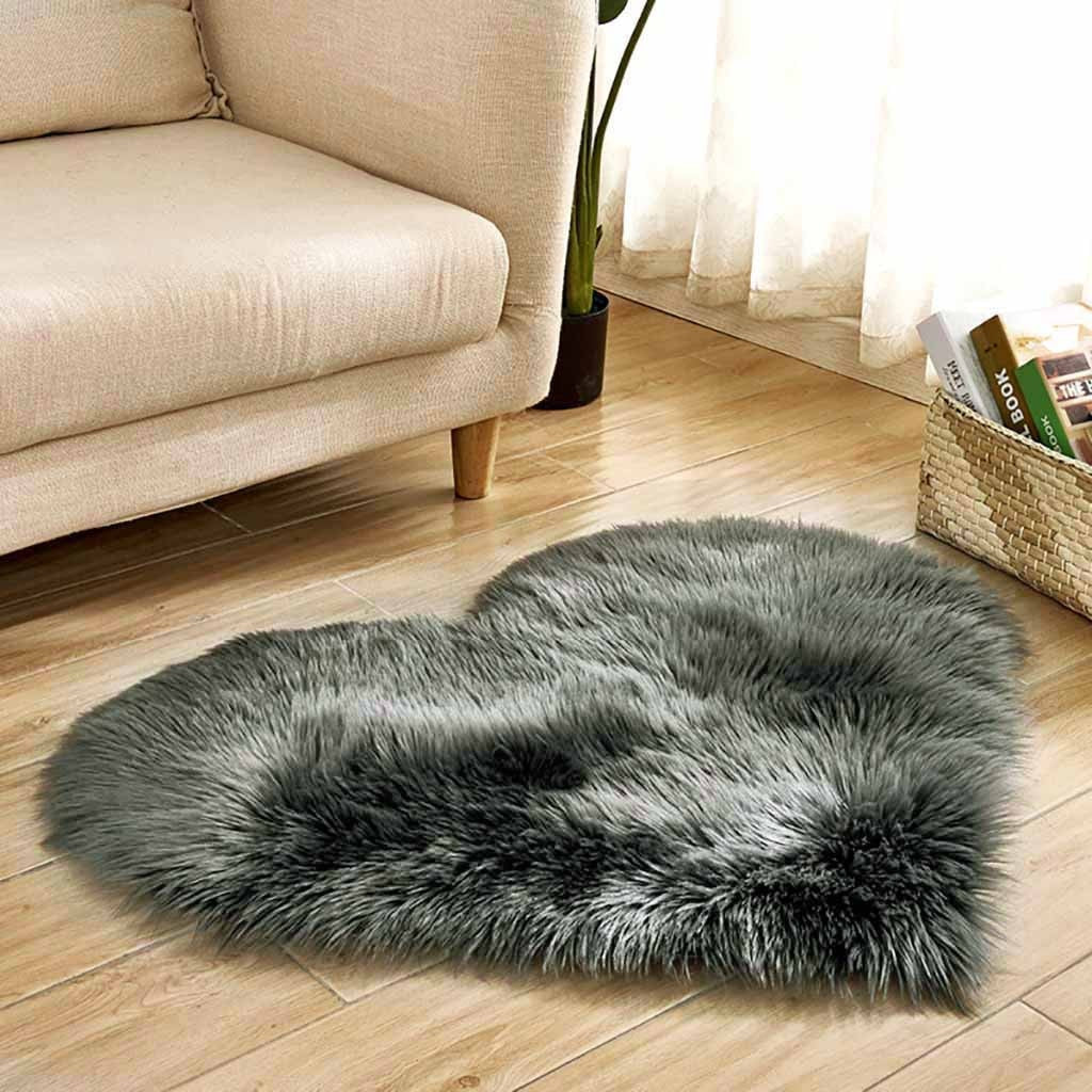 Faux Fur Plush Floor Rug