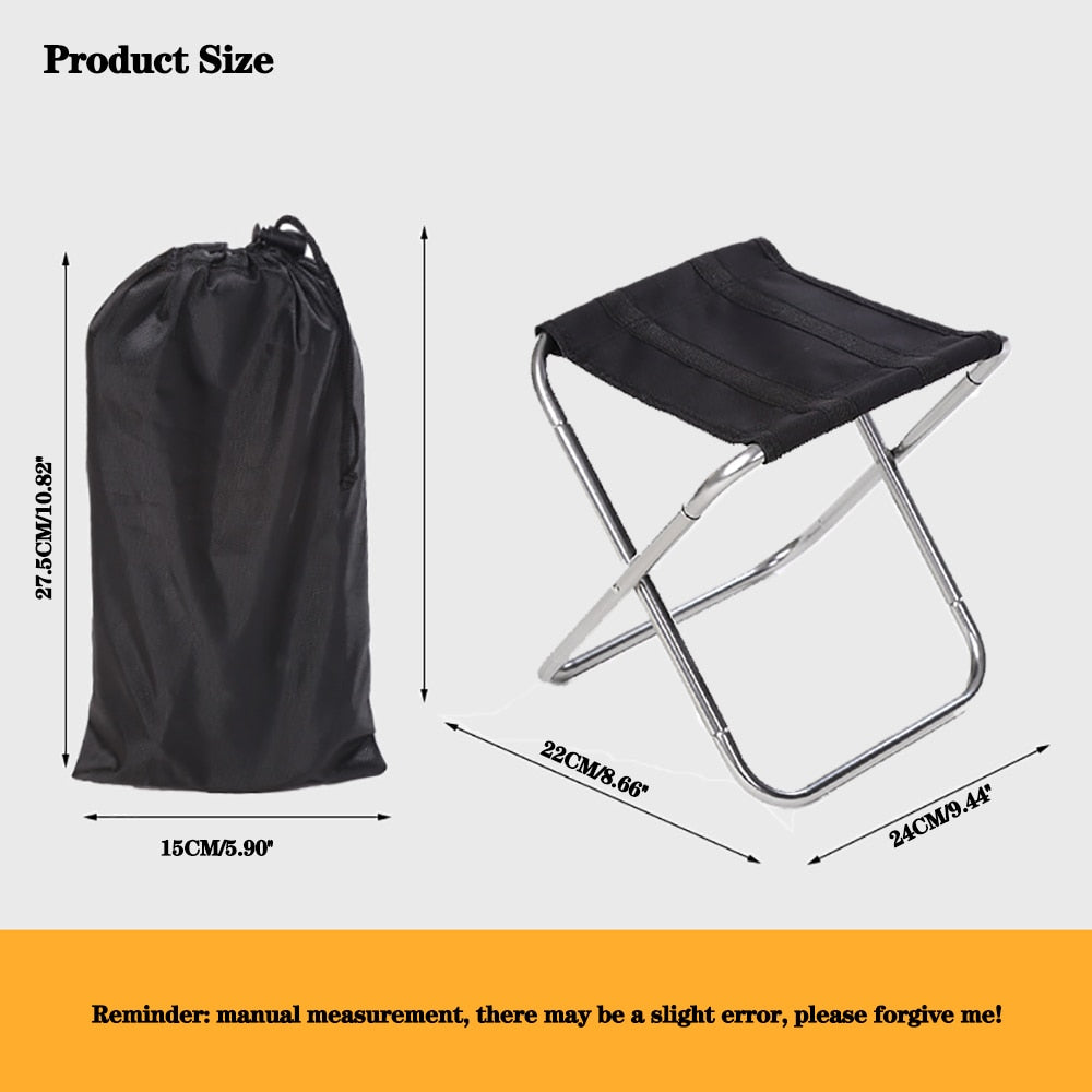 Folding Stool Portable Outdoor Camping Fishing Chair