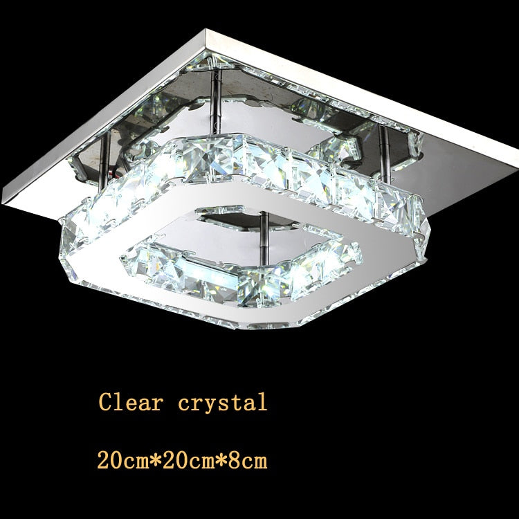 Modern Decorative Crystals Ceiling Light Fixture