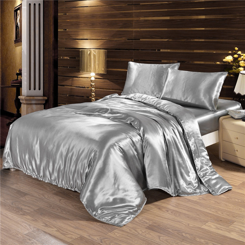 Satin Bedding Comforter Set