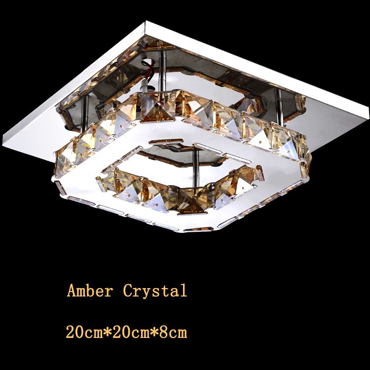 Modern Decorative Crystals Ceiling Light Fixture