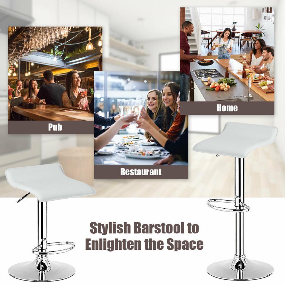 Set of 4 Swivel Bar Stools