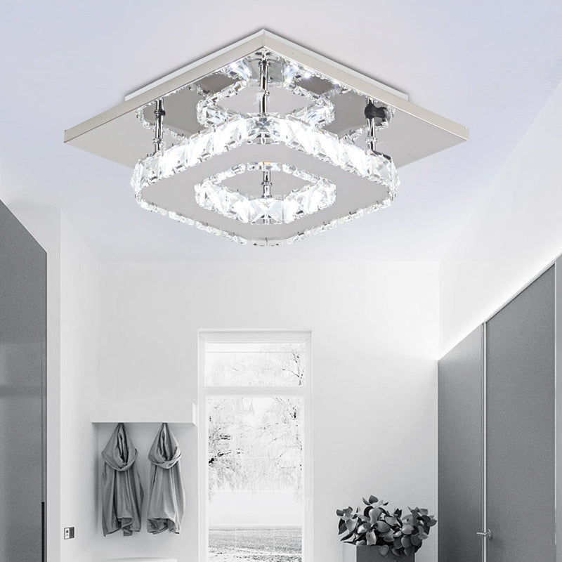 Modern Decorative Crystals Ceiling Light Fixture