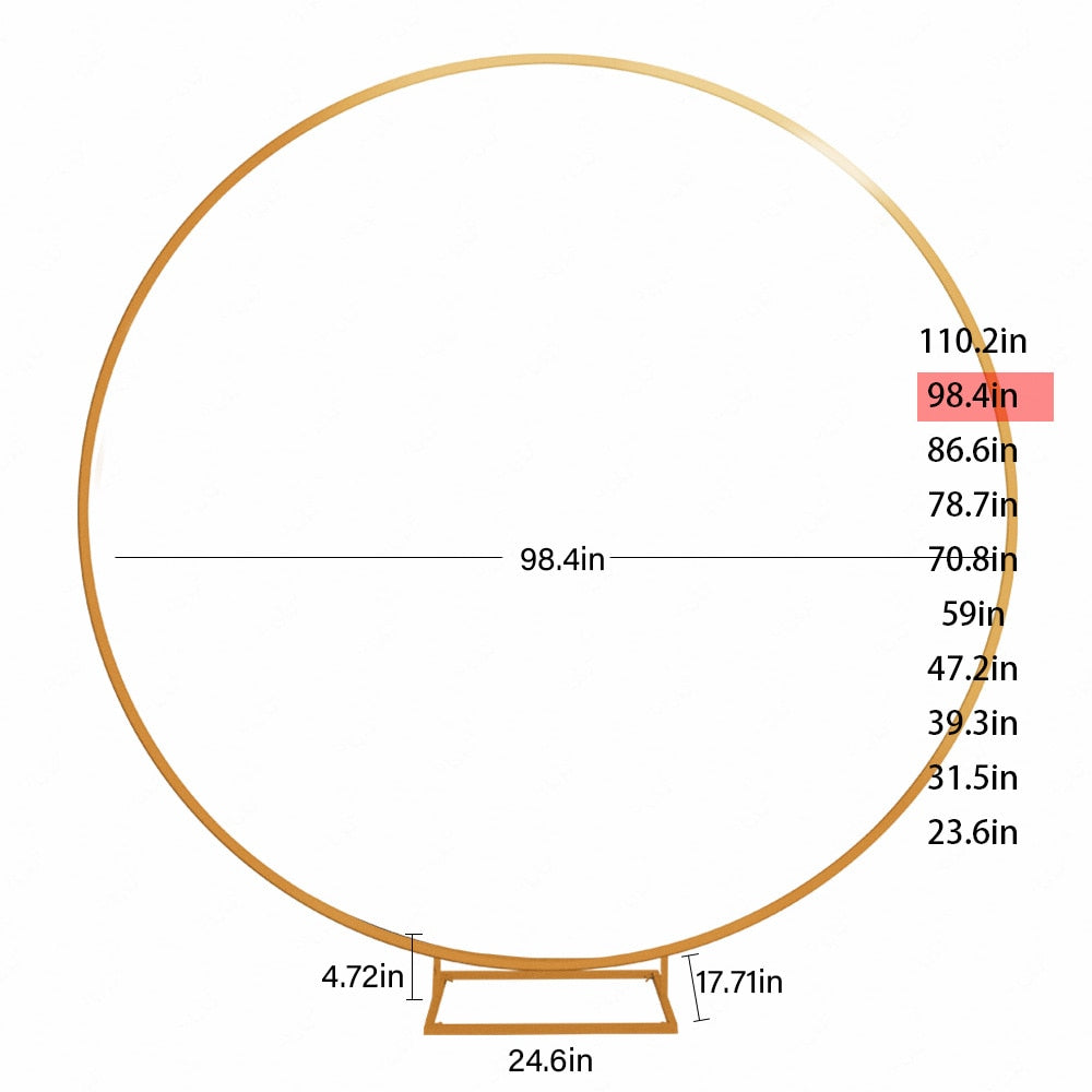 Wedding Arch Kit (Round Hexagon Oval)