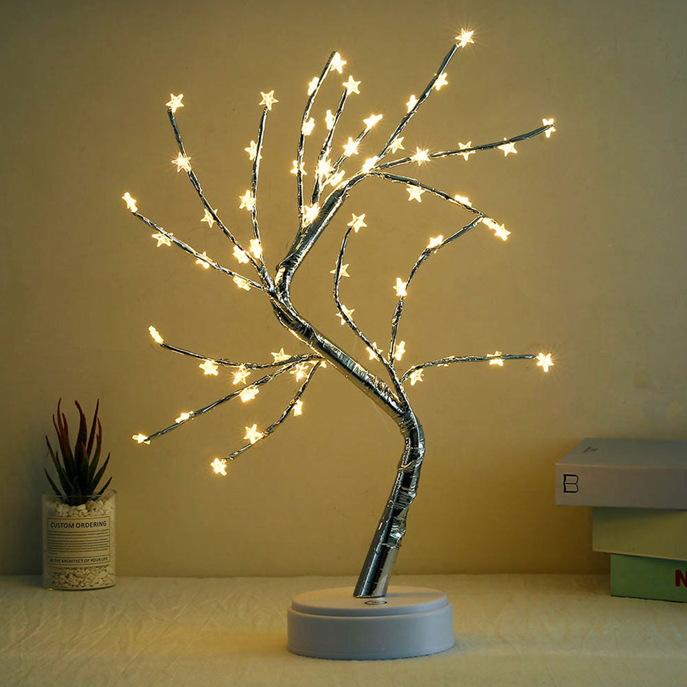 Artificial LED Lighted Bonsai Tree