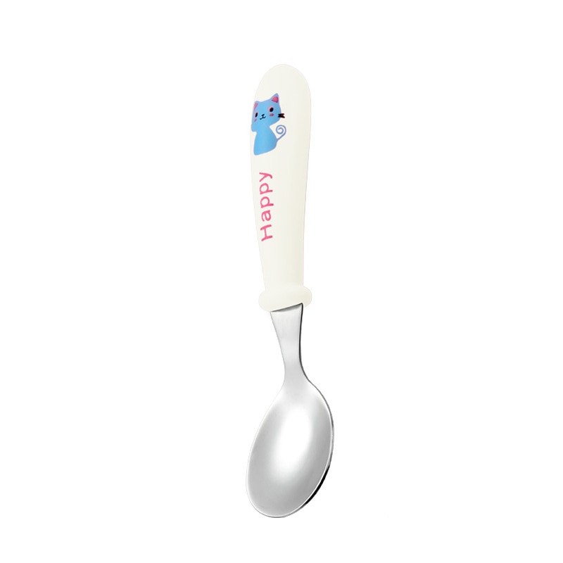 Infant Toddler Tableware Fork and Spoon w/Box