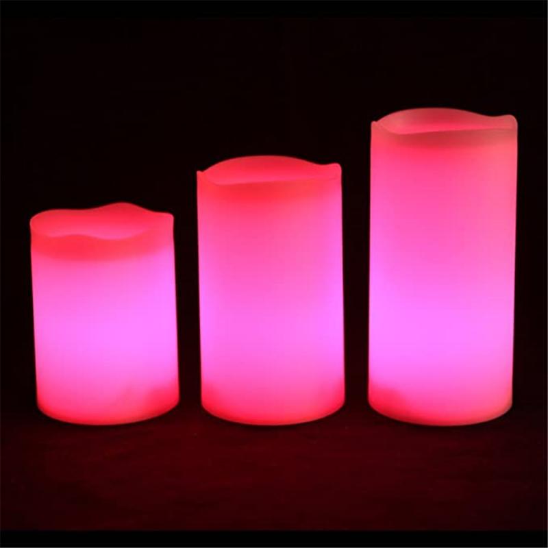 Remote Control LED Flameless Candle Set