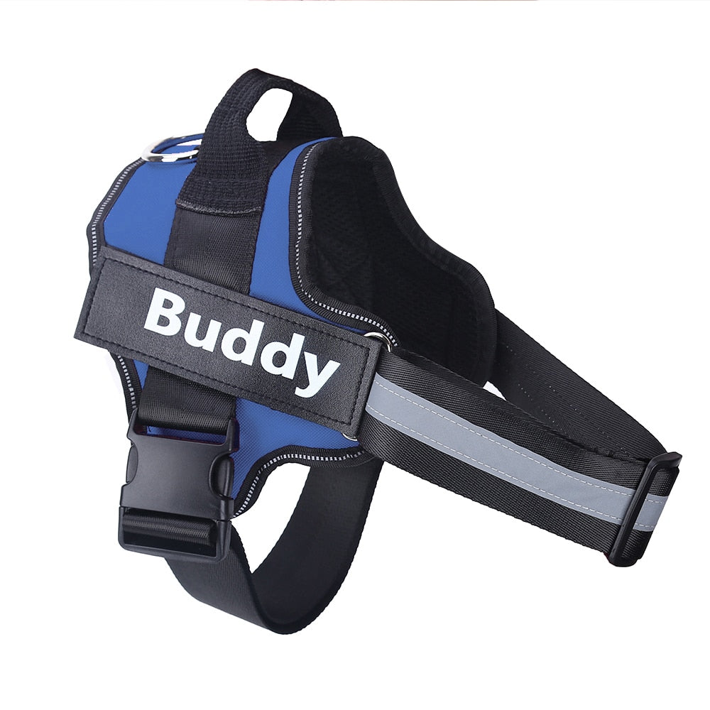 Personalized Reflective Dog Harness