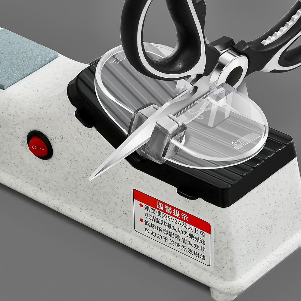 USB Electric Knife and Scissor Sharpener