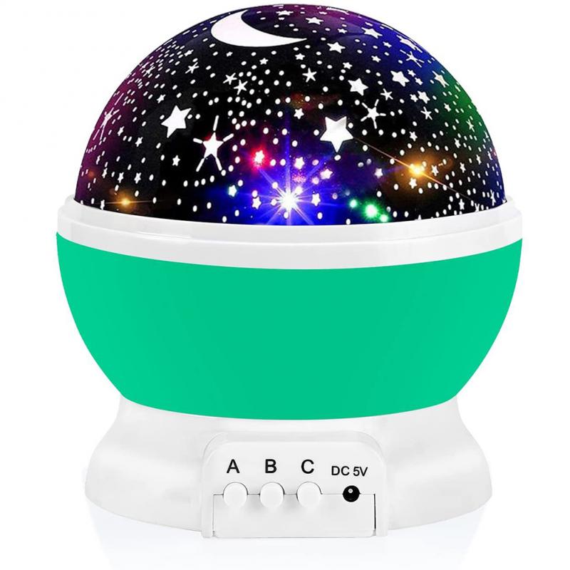 Galaxy Projector Starry Rotating LED Night Light